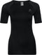 Odlo Performance Light - Dames Thermoshirt Korte Mouw Ronde Hals - Black - Maat S