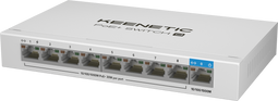 Keenetic PoE+ Switch 9 - Unmanaged Switch - 9x 1Gbps Ethernet - 8x PoE+ (120W)