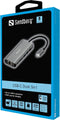 Sandberg 136-18 - USB-C Dock - HDMI LAN SD USB 61W - Grijs