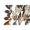 Decoratieve figuren Home ESPRIT Grijs Gouden Boomstructuur Modern 50 x 9 x 52 cm