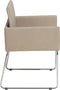 Set van 2 eetkamerstoelen GOMEZ Beige