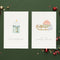 Partizzle 36x Luxe Kerstkaarten - Nieuwjaarskaarten - 12 Ontwerpen - (2024) (36 stuks)