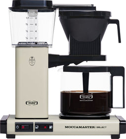 Moccamaster KBG Select - Filterkoffiezetapparaat - 1,25L 10 kopjes - Crème