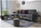 house nordic jersey spiegel – rond – zwart – ø40 cm