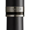 Waterman Expert vulpen | Metallic zwart lak met rutheniumdetails | Fijne PVD-gecoate roestvrijstalen penpunt | Blauwe inkt | Met geschenkverpakking