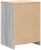 vidaXL - Garagekast - 60x51x85 - cm - massief - grenenhout - grijs - sonoma