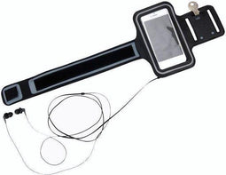 Sportarmband - Neopreen - 7 x 14 cm - Zwart