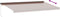 vidaXL - Luifel - handmatig - uittrekbaar - 600x350 - cm - bruin