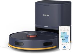 Philips HomeRun 2000-serie XU2100/15 - Zuig- en Dweilrobot - 6000 Pa zuigkracht - Compact ontwerp