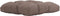 vidaXL - Palletkussen - 80x80x12 - cm - stof - zwart
