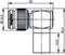 Telegärtner 100023722 100023722 TNC-connector Stekker, haaks 50 Ω 1 stuk(s)