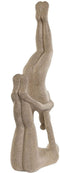 Decoratieve figuren Home ESPRIT Beige Yoga 21,4 x 8,8 x 40 cm