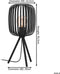 EGLO Romazzina - Tafellamp - Driepoot zwart metaal - 20x45 cm