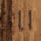 vidaXL - Dressoir - 69,5x34x90 - cm - bewerkt - hout - oud - houtkleurig
