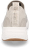 Tamaris Core Dames Sneakers - Lage Sneakers - Veterloos - Ivoor Metaal