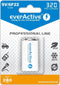 Everactive EVHRL22-320 - Ni-MH 9V 320 mAh - LSD technologie - Wit