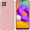 iMoshion Hoesje Geschikt voor Samsung Galaxy M22 Hoesje Siliconen - iMoshion Color Backcover - lichtroze
