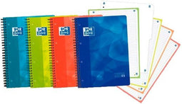 Schrift Oxford European Book 4 Multicolour A4 5 Stuks