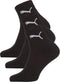 Puma short crew 3p unisex - Sportsokken - Volwassenen - black - 39-42