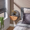 AnLi Style Wandschap half moon Ø40 met lade