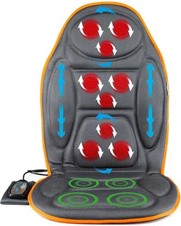 Medivon Cosy Mesh - Shiatsu Massagestoel - 4 Massagezones - 3 Intensiteitsniveaus - Zwart