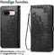 imoshion Hoesje Geschikt voor Google Pixel 8a Hoesje Met Pasjeshouder - imoshion Mandala Bookcase - Zwart