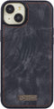 Caseme Geschikt voor iPhone 15+ / 15 Plus hoesje - Backcover - Zwart