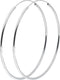 Glowdraadoorringen - 107.0002.70 - Oorringen - Ø70 mm - Ronde buis - Zilver