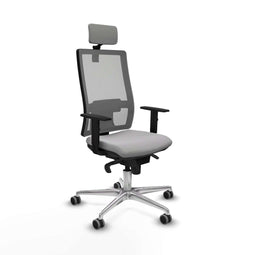 Bureaustoel Piqueras y Crespo 1D086G2 Lichtgrijs