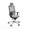 Bureaustoel Piqueras y Crespo 1D086G2 Lichtgrijs