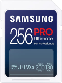 Samsung PRO Ultimate - SDXC Geheugenkaart 256GB - UHS-I 200/130 MB/s