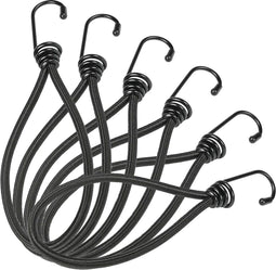 Benson Set spanelastieken met haak - 20 cm - maximale rek 50% - 6 stuks