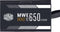 Cooler Master MPE-6501-ACABW-BEU - Voeding 650 W ATX 80 Plus Bronze - Zwart