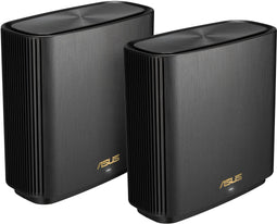 ASUS ZenWiFi AX (XT9) - Mesh-systeem - AX7800 tri-band WiFi 6 - Zwart (2 stuks)