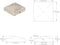 vidaXL - Paalkappen - 6 - st - piramide - 101x101 - mm - roestvrij - staal