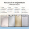 Lunaro Premium 100% Titanium Snijplank - Dubbelzijdig - Antibacterieel - Grijs Titanium