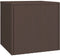 vidaXL - Tuinbijzettafels - 3 - st - poly - rattan - bruin