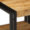 vidaXL - Koffietafel - 40x50x38 - cm - Massief - Ruw - Mango - Hout