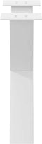 vidaXL - Salontafelpoten - 2 - st - X-vormig - 60x(42-43) - cm - staal - wit