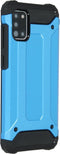 iMoshion Hoesje Geschikt voor Samsung Galaxy A31 Hoesje - iMoshion Rugged Xtreme Backcover - Lichtblauw