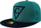 Capiche® Snapback Pet Heren – Green Flow – Groen & Zwart – Verstelbaar met Druksluiting – Sportcap – Baseball Cap