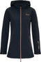 Nordberg Irene Softshell Jas - Dames - Windproof Waterafstotend - Navy - Maat S