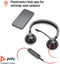 Poly Blackwire 3325 - On Ear headset - Noise Cancelling - Zwart