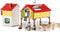 Schleich FARM WORLD - Speelfigurenset - Grote Boerderij met Stal en Dieren - 52 Onderdelen
