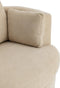 J-Line loungestoel Swiv - populierenhout/schuime - hout - beige