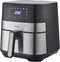 Inventum GF500HLD - Airfryer - 5 liter - 80 tot 200 graden - PFAS vrij - 1700 watt - Zwart/Zilver