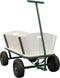 Sunny Billy Beach Wagon Bolderkar Groen - Blank hout - Bolderwagen met luchtbanden - 94x61x97cm