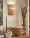 DEMITRIE - Wandlamp - Natuurlijk - Rotan