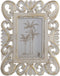 Fotolijsten DKD Home Decor Wit Hout Kristal Hout MDF 21 x 2,5 x 27 cm