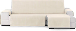 Hoes voor chaise longue met korte armleuning rechts Eysa LEVANTE Beige 100 x 110 x 290 cm